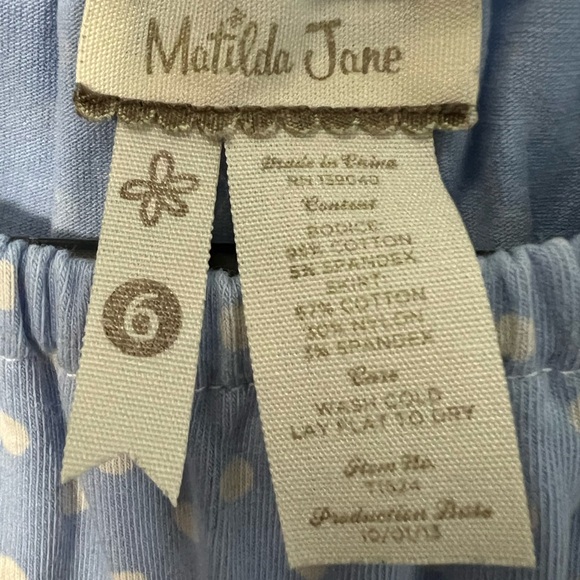 Matilda Jane Patchwork Dress Size 6 - Picture 5 of 5